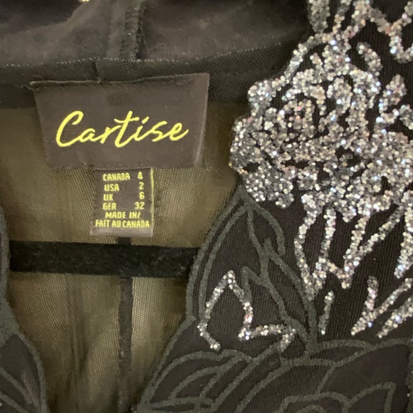 COPY - Joseph Ribkoff Festive Wear Top - Picture 2 of 4